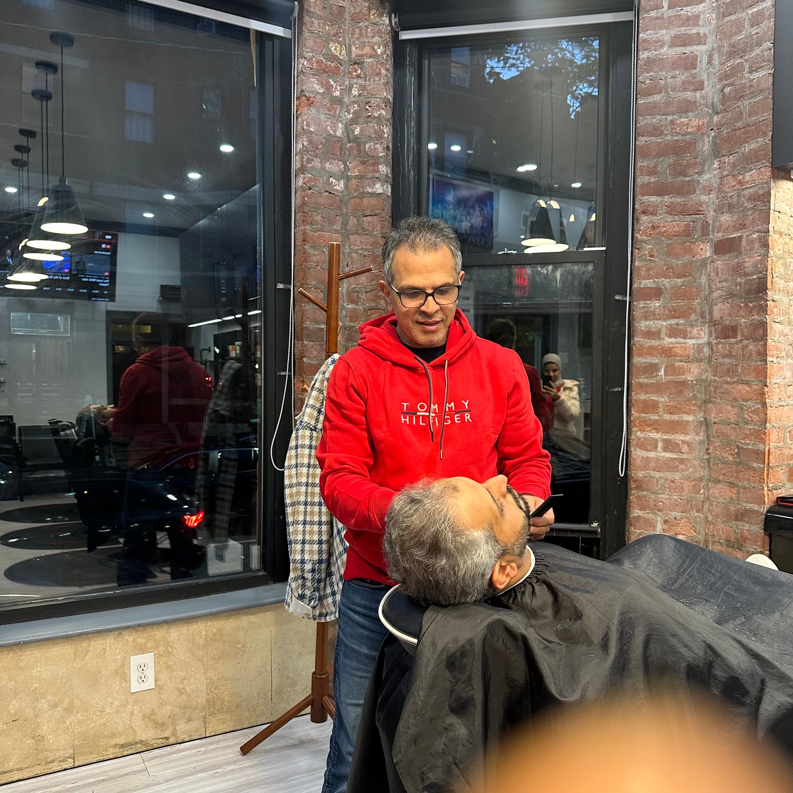 Inside ANFA Barber Shop