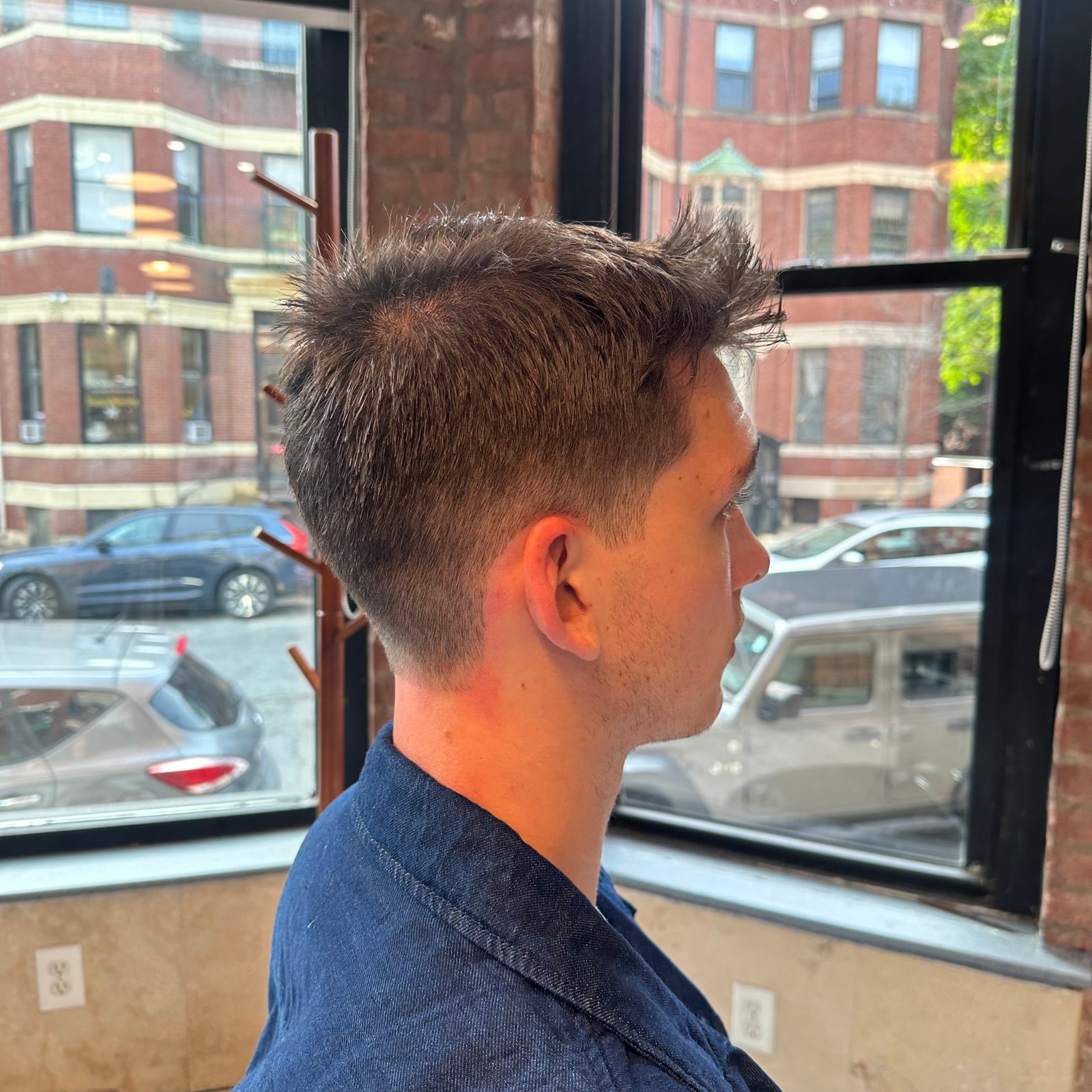 Inside ANFA Barber Shop