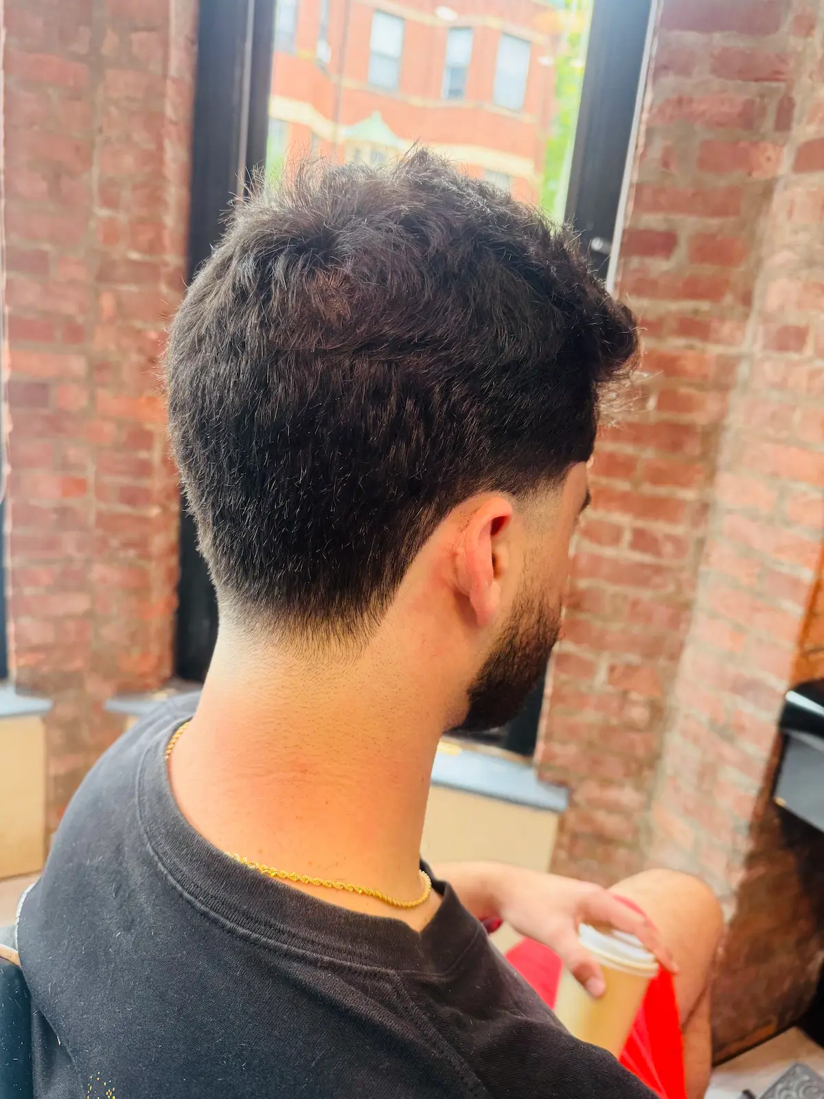 Precision haircut at ANFA Barber Shop