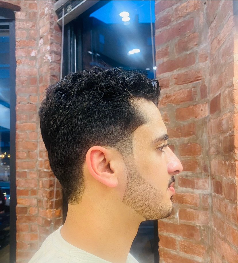 Classic scissor cut